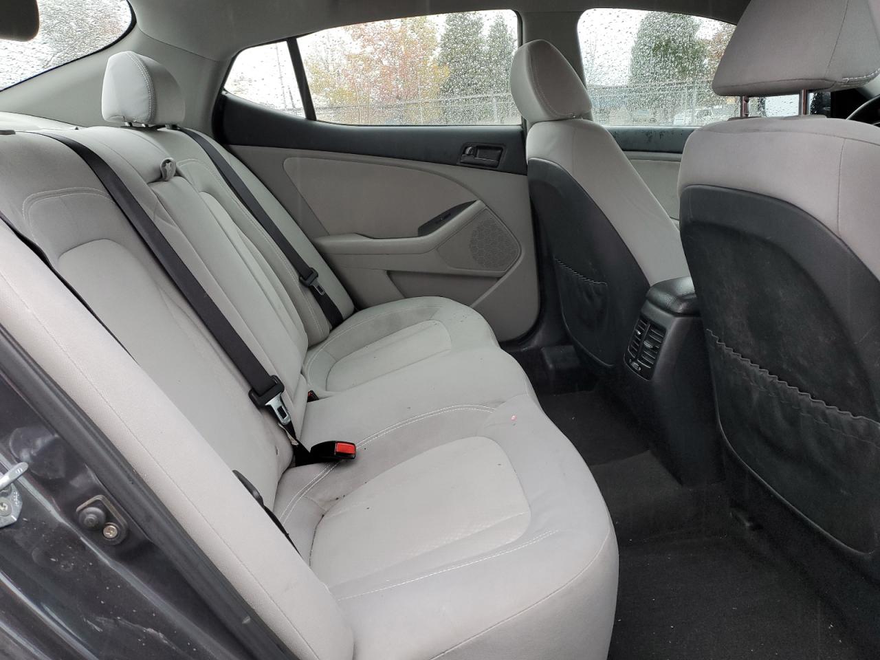 2011 KIA Optima VIN KNAGM4A70B5102200 Copart auction photo, front end damage thumbnail 10