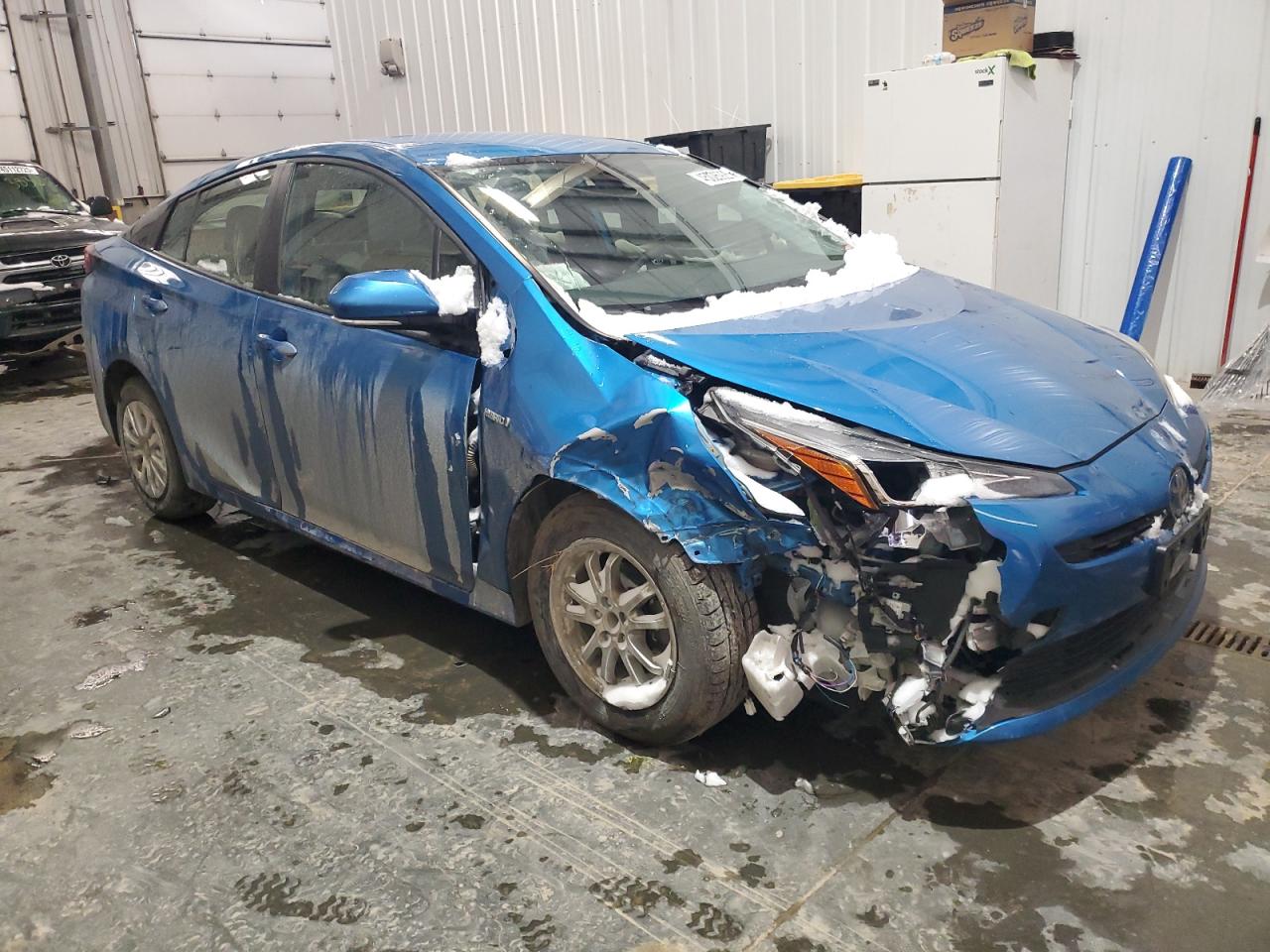 2020 Toyota Prius VIN JTDKARFU7L3108218 Copart auction photo, front end damage thumbnail 4