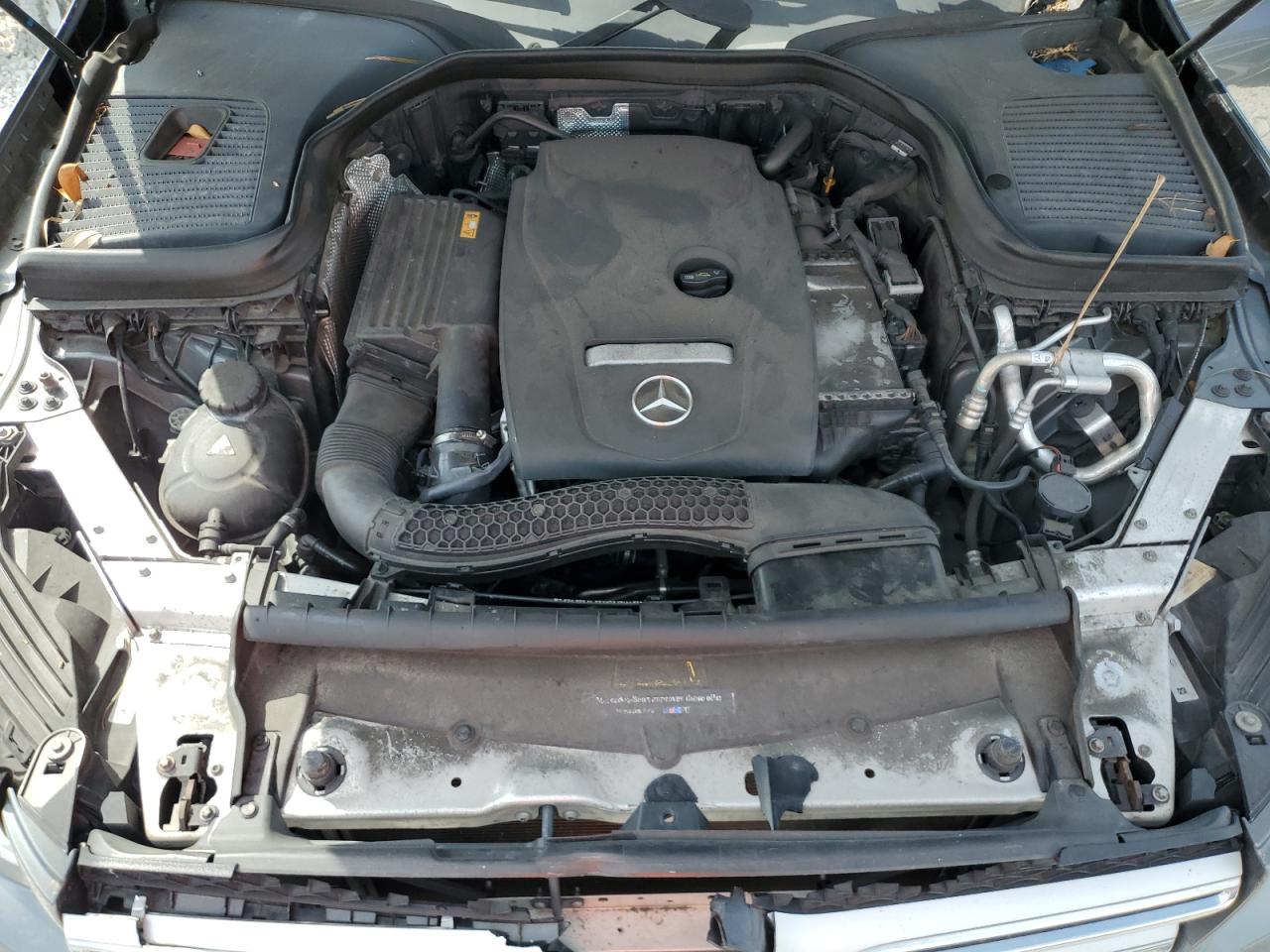 2017 Mercedes-Benz GLC VIN WDC0G4JB8HF256652 Copart auction photo, front end damage thumbnail 12