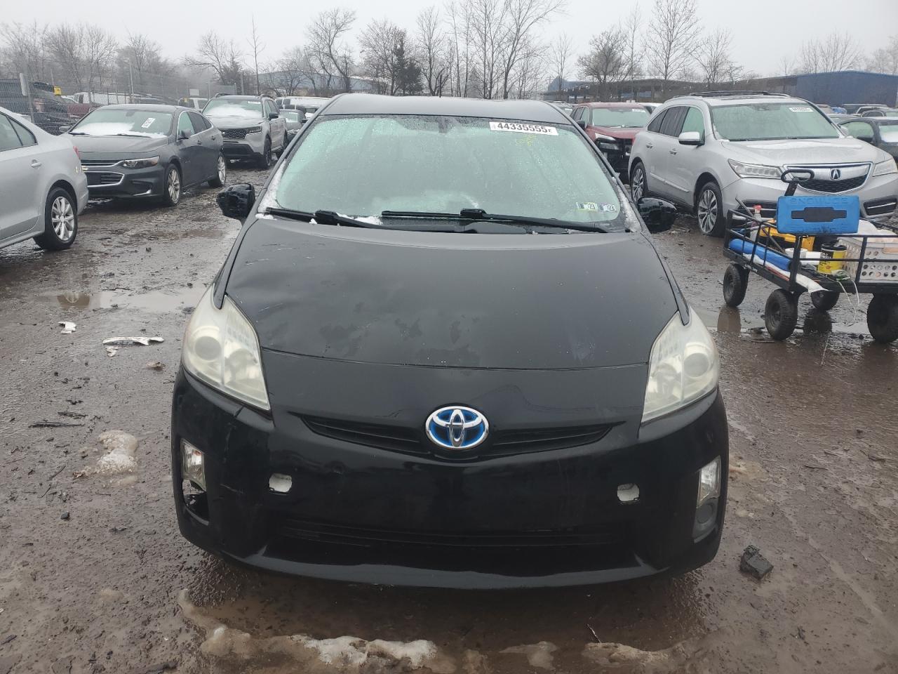 2010 Toyota Prius VIN JTDKN3DUXA0168402 Copart auction photo, front end / side damage thumbnail 5
