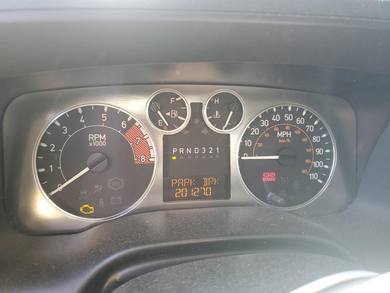 2008 Hummer H3 VIN 5GTEN13E688126339 Copart auction photo, mechanical damage thumbnail 9