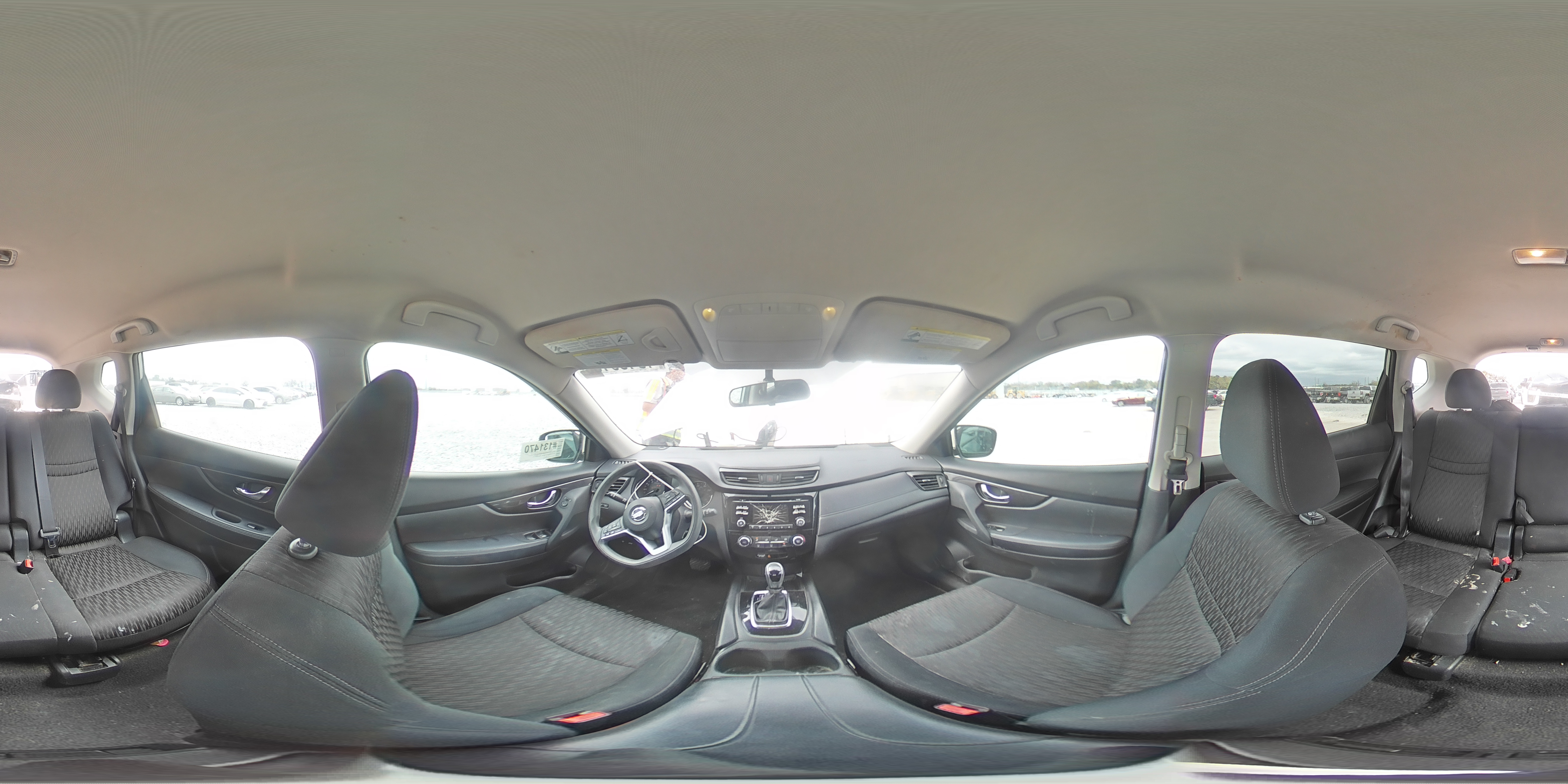 2017 Nissan Rogue VIN 5N1AT2MV2HC785320 Copart auction photo, all over / mechanical damage thumbnail 14