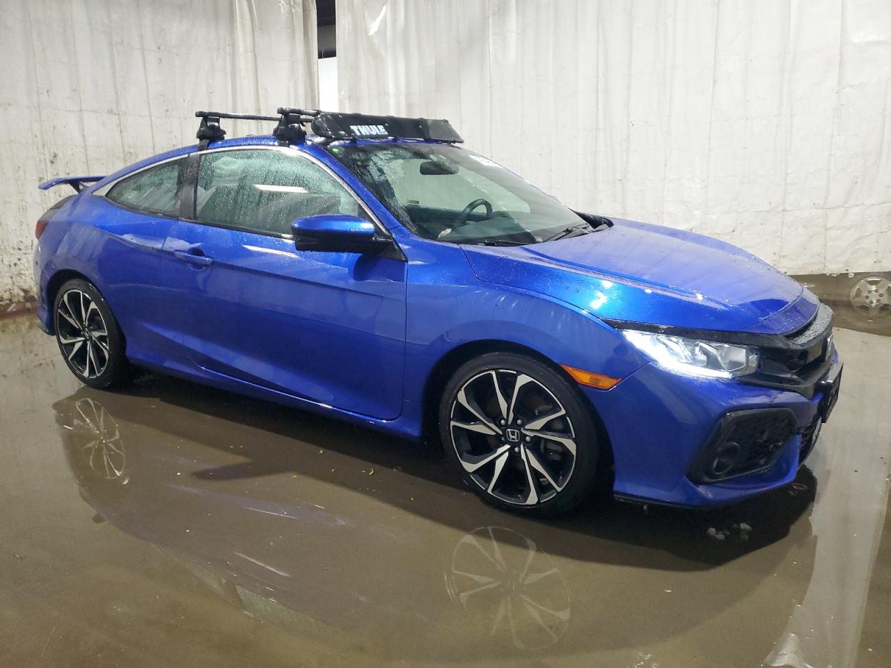 2019 Honda Civic VIN 2HGFC3A52KH752831 Copart auction photo, front end damage thumbnail 4