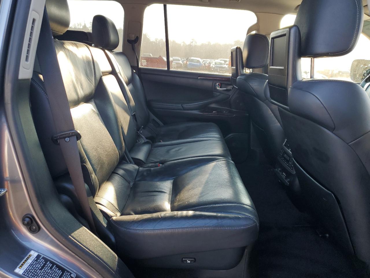 2015 Lexus LX VIN JTJHY7AX9F4166130 Copart auction photo, front end / side damage thumbnail 11