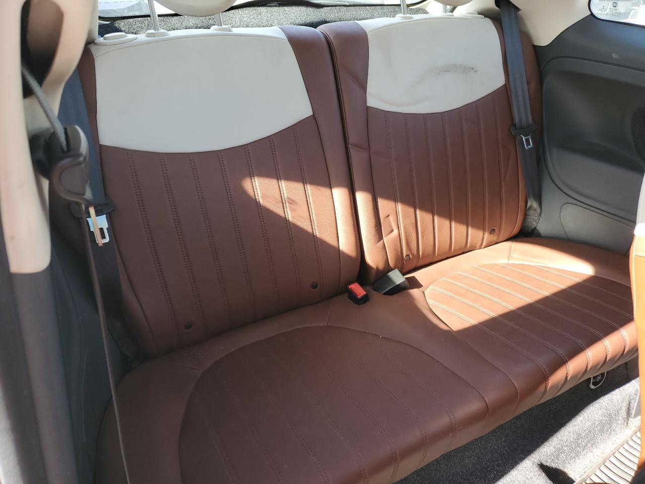 2017 Fiat 500 VIN 3C3CFFCR3HT634558 Copart auction photo, rear end / side damage thumbnail 10