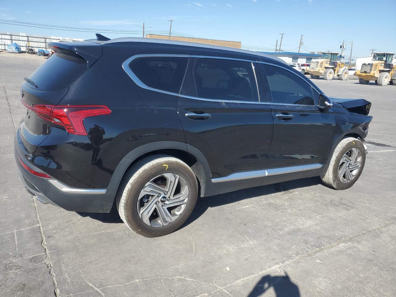 2022 Hyundai Santa Fe VIN 5NMS64AJ9NH375351 Copart auction photo, front end damage thumbnail 3
