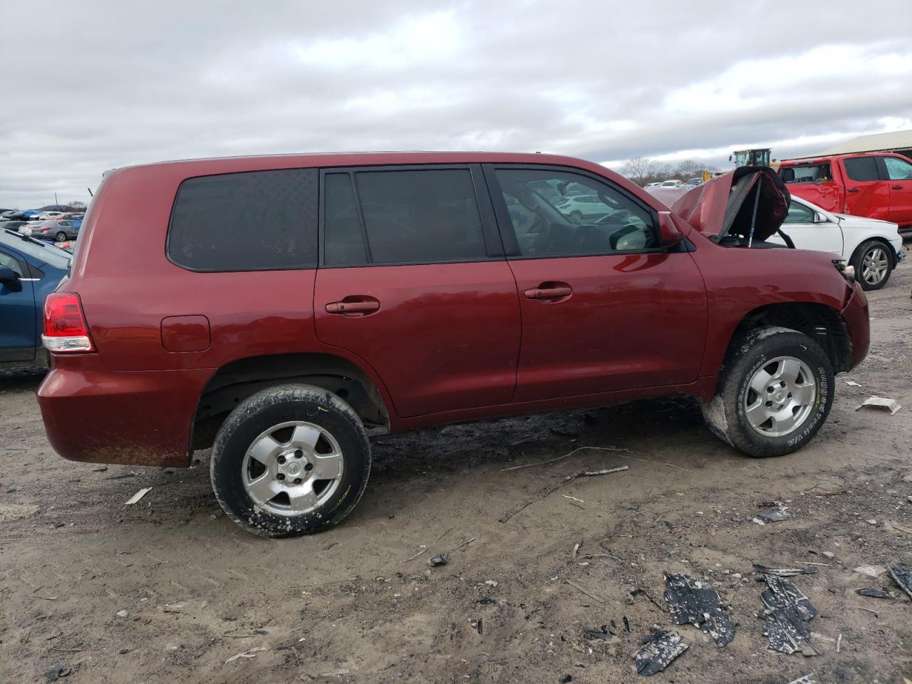 2008 Toyota Land Cruiser VIN JTMHY05J184001479 Copart auction photo, front end damage thumbnail 3