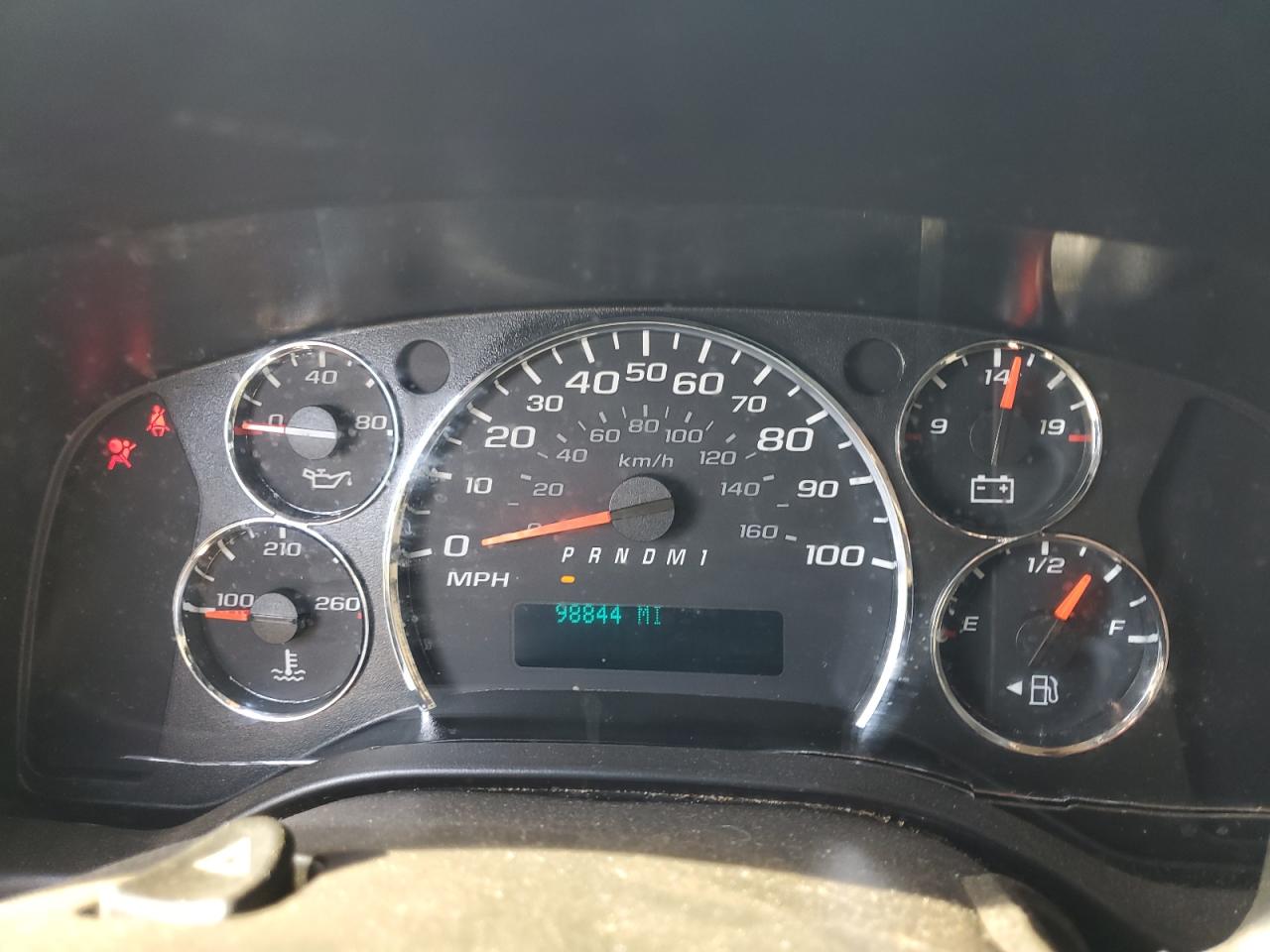 2014 Chevrolet Express VIN 1GCWGFCA9E1204049 Copart auction photo, side / mechanical damage thumbnail 9