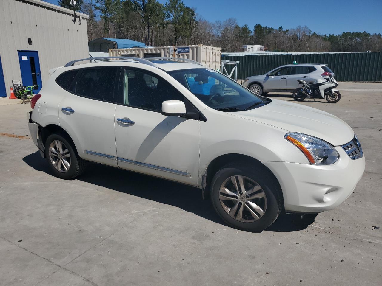 2013 Nissan Rogue VIN JN8AS5MT6DW524521 Copart auction photo, rear end / minor dent/scratches damage thumbnail 4