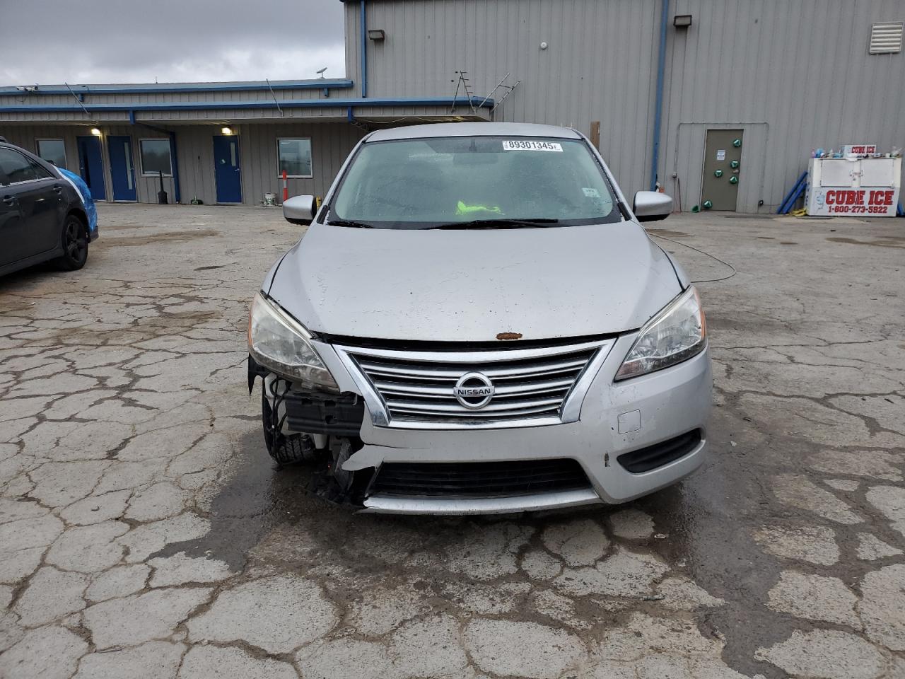 2014 Nissan Sentra VIN 3N1AB7AP9EY339472 Copart auction photo, front end damage thumbnail 5