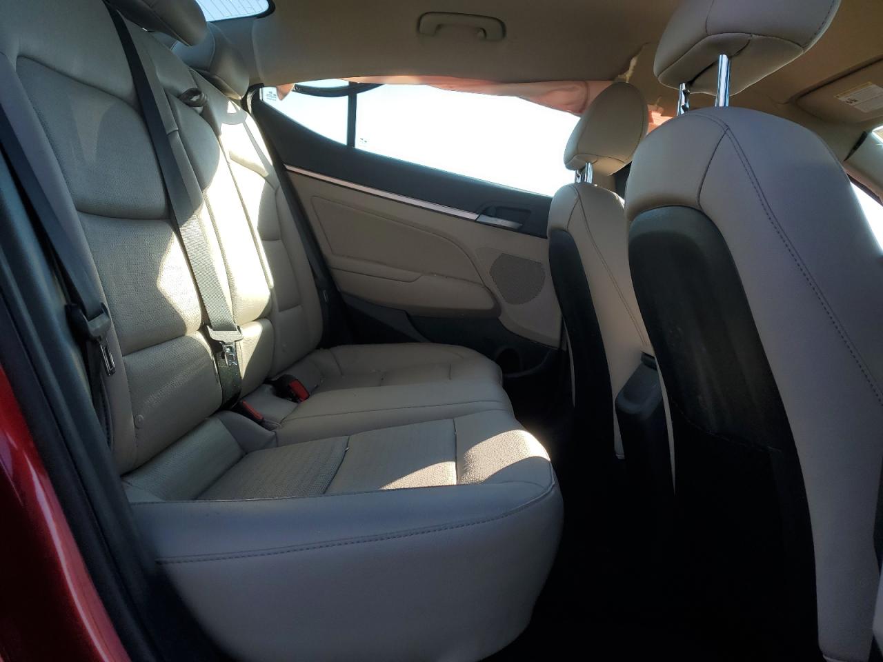 2017 Hyundai Elantra VIN 5NPD84LF8HH104039 Copart auction photo, side / front end damage thumbnail 10