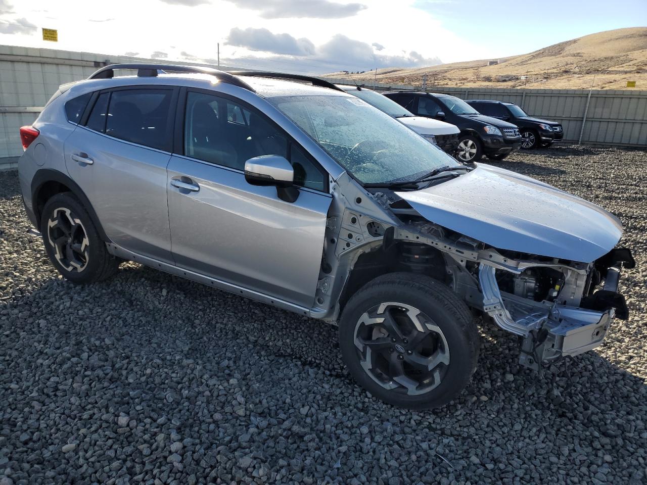 2021 Subaru XV VIN JF2GTHNC7M8282444 Copart auction photo, front end damage thumbnail 4