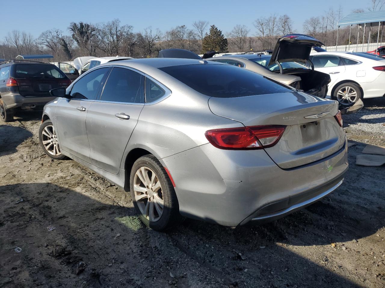 2015 Chrysler 200 VIN 1C3CCCAB4FN677025 Copart auction photo, undercarriage damage thumbnail 2
