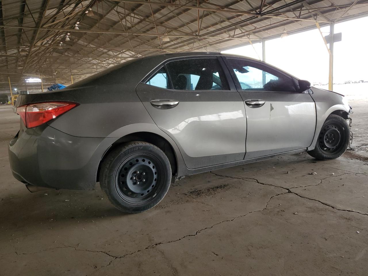 2017 Toyota Corolla VIN 5YFBURHE6HP645495 Copart auction photo, front end / mechanical damage thumbnail 3