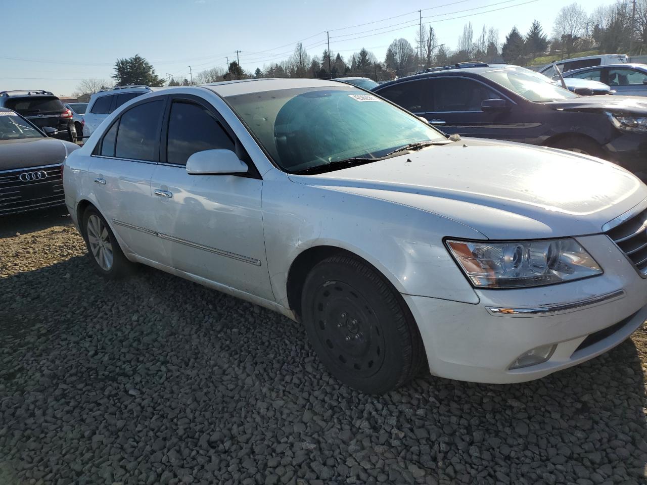 2009 Hyundai Sonata VIN 5NPEU46F19H529339 Copart auction photo, side damage thumbnail 4
