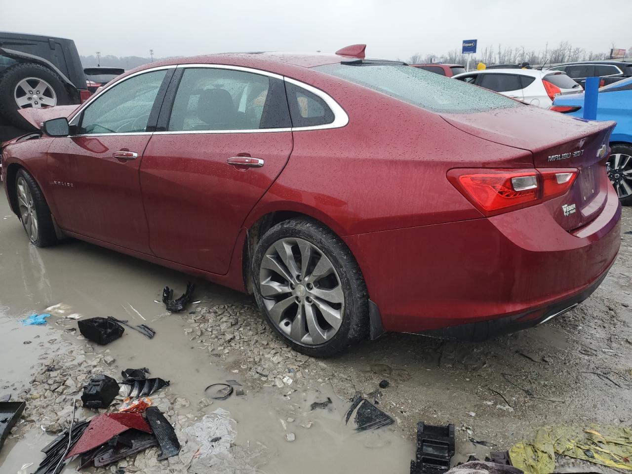 2017 Chevrolet Malibu VIN 1G1ZH5SX3HF219950 Copart auction photo, front end damage thumbnail 2