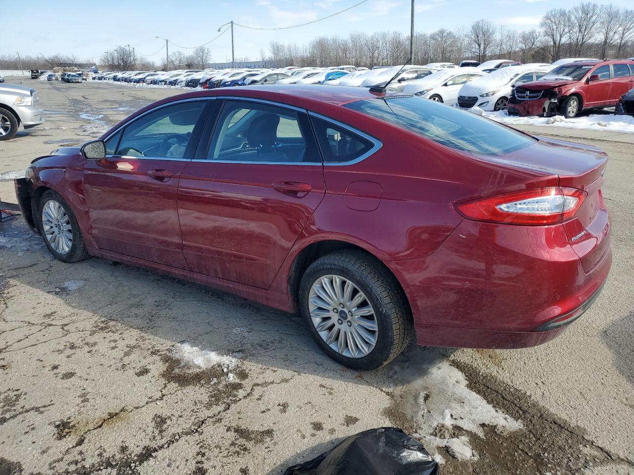 2014 Ford Fusion VIN 3FA6P0LU6ER282839 Copart auction photo, all over damage thumbnail 2