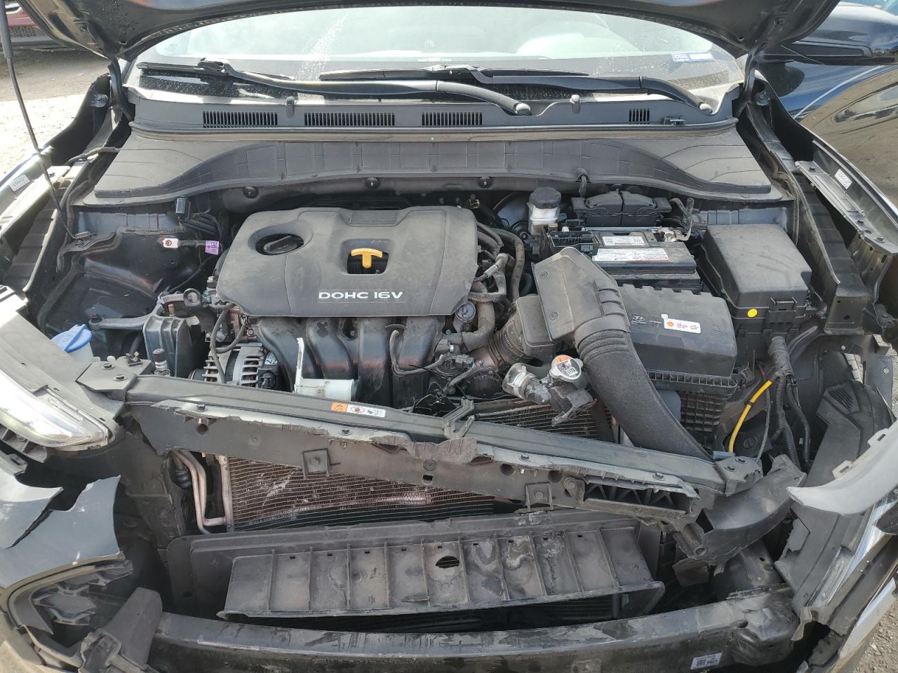2021 Hyundai Kona VIN KM8K12AA2MU627785 Copart auction photo, front end damage thumbnail 11