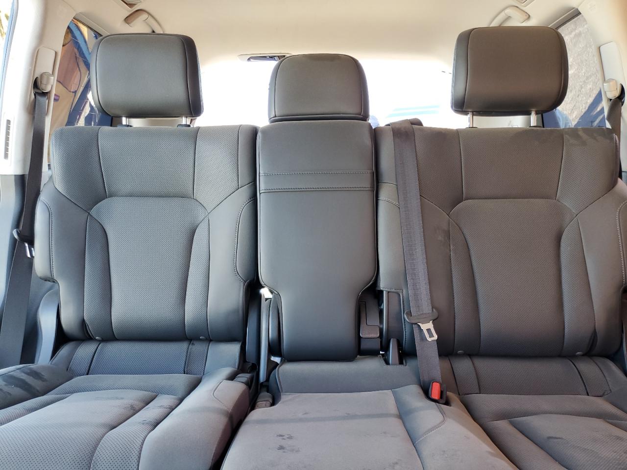 2021 Lexus LX VIN JTJDY7AX5M4339704 Copart auction photo, vandalism / stripped damage thumbnail 10