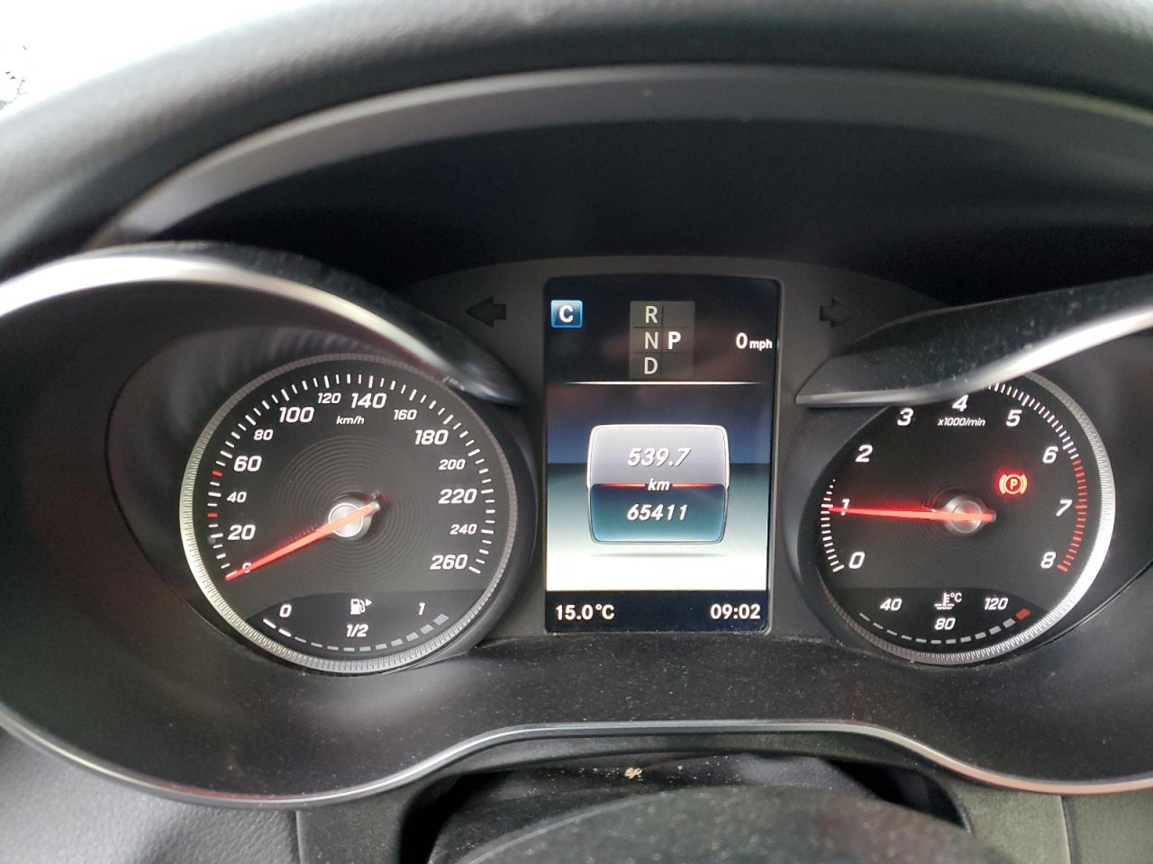 2018 Mercedes-Benz GLC VIN WDC0G4KB1JV059543 Copart auction photo, side / rear end damage thumbnail 9