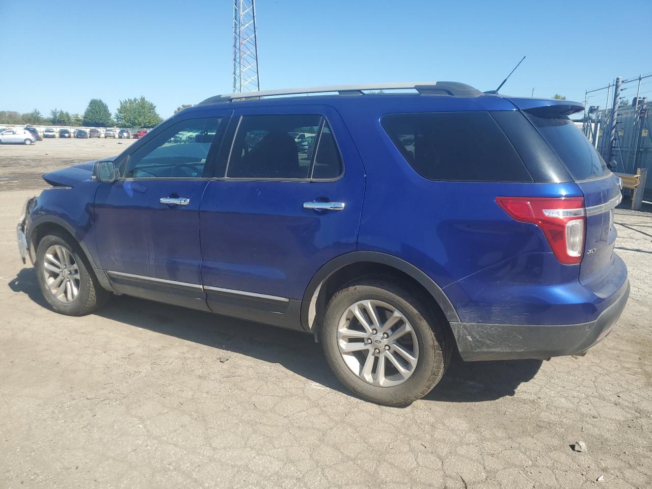 2013 Ford Explorer VIN 1FM5K7D87DGC58694 Copart auction photo, front end damage thumbnail 2