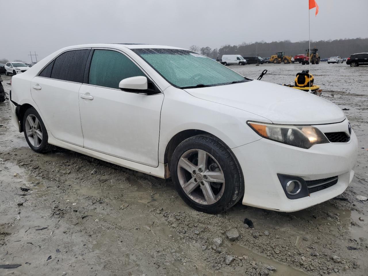 2012 Toyota Camry VIN 4T1BF1FK6CU117337 Copart auction photo, vandalism / rear end damage thumbnail 4