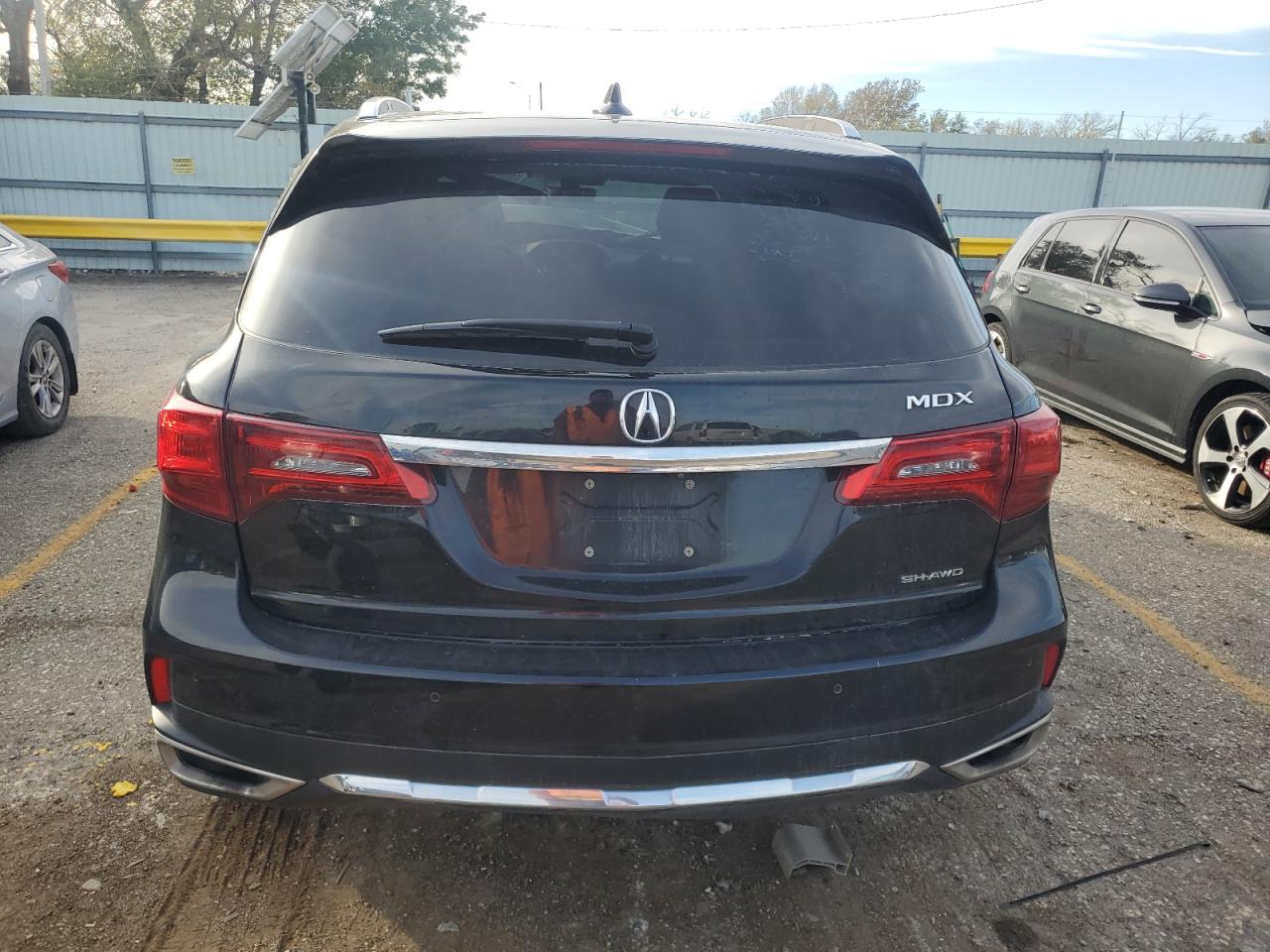 2018 Acura MDX VIN 5J8YD4H94JL000960 Copart auction photo, front end damage thumbnail 6