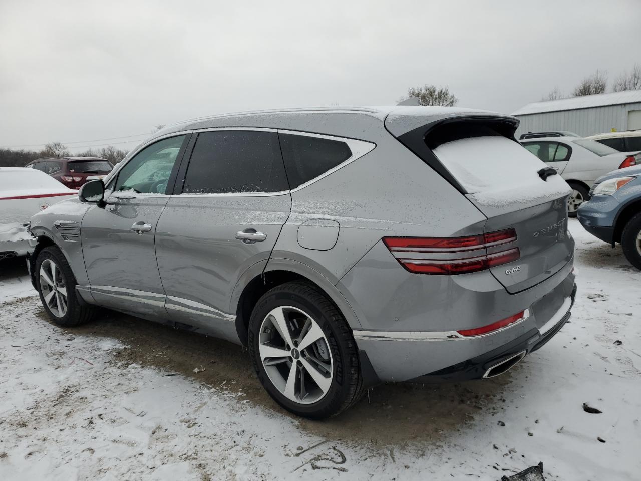 2024 Genesis Gv80 VIN KMUHBDSBXRU172784 Copart auction photo, front end damage thumbnail 2