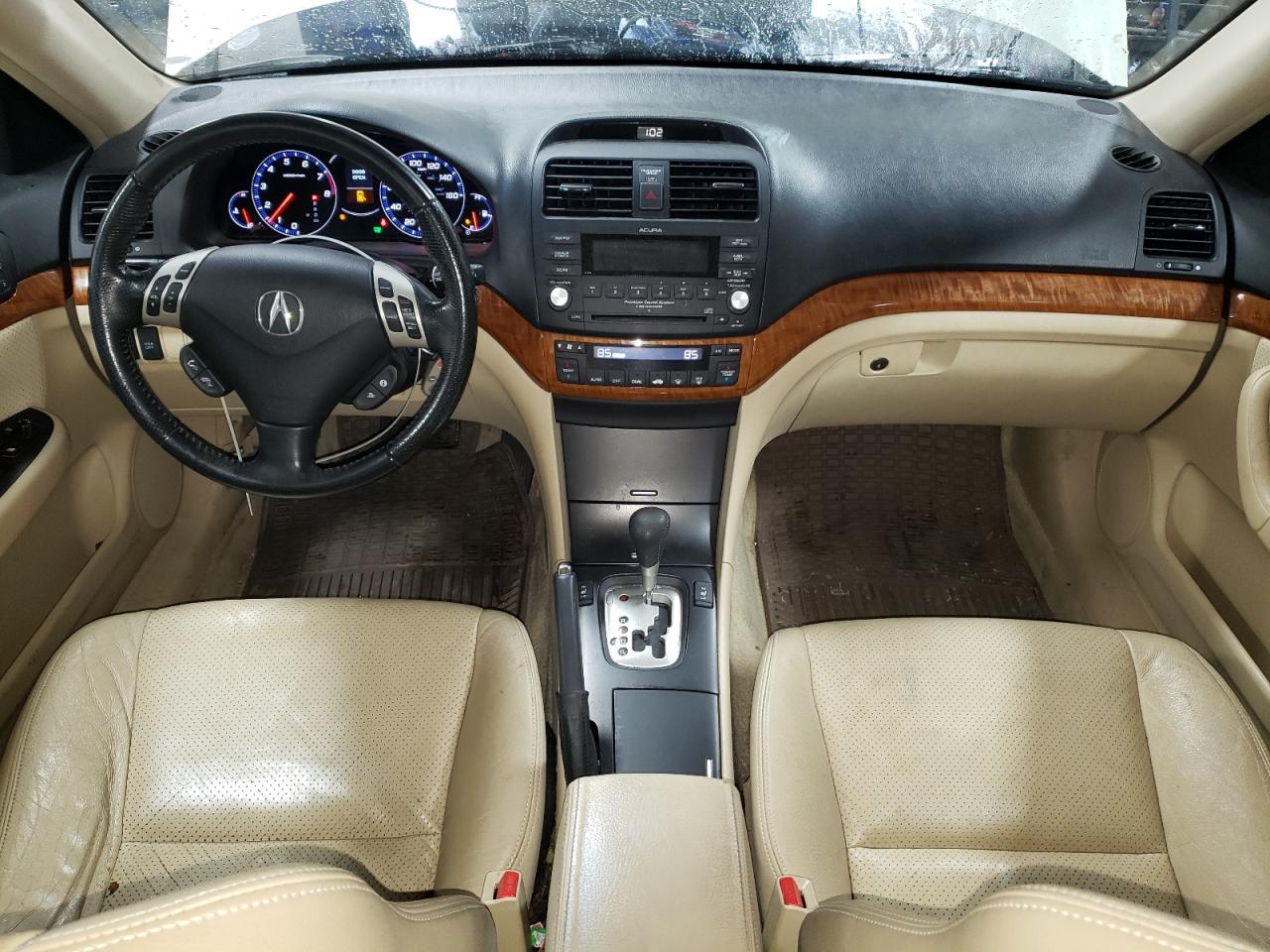 2007 Acura TSX VIN JH4CL96867C004664 Copart auction photo, front end damage thumbnail 8