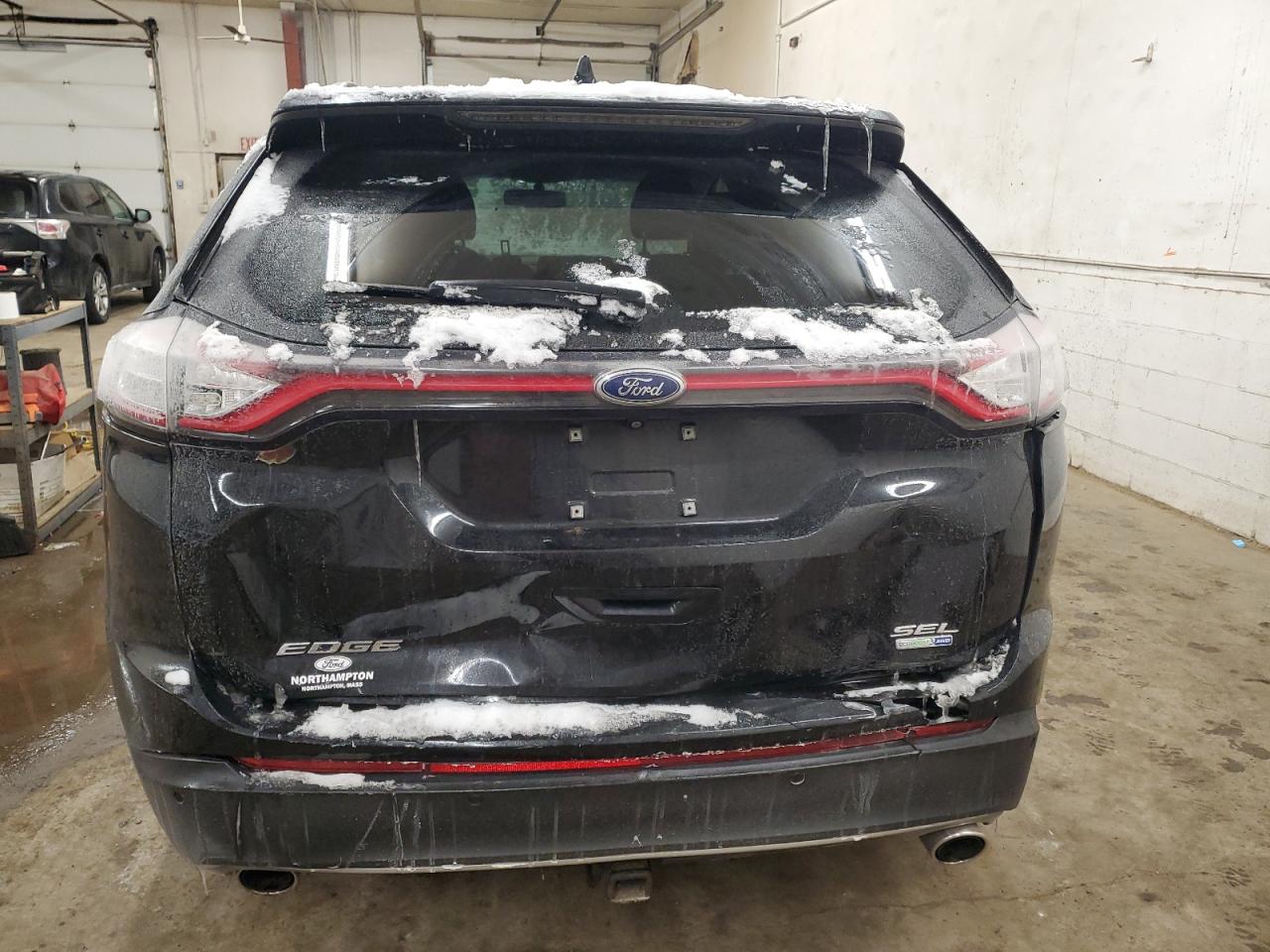 2016 Ford Edge VIN 2FMPK4J96GBB46288 Copart auction photo, front end / rear end damage thumbnail 6