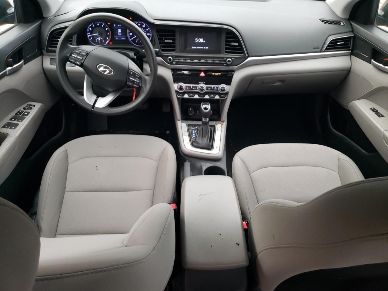 2020 Hyundai Elantra VIN 5NPD74LF7LH509952 Copart auction photo, vandalism damage thumbnail 8