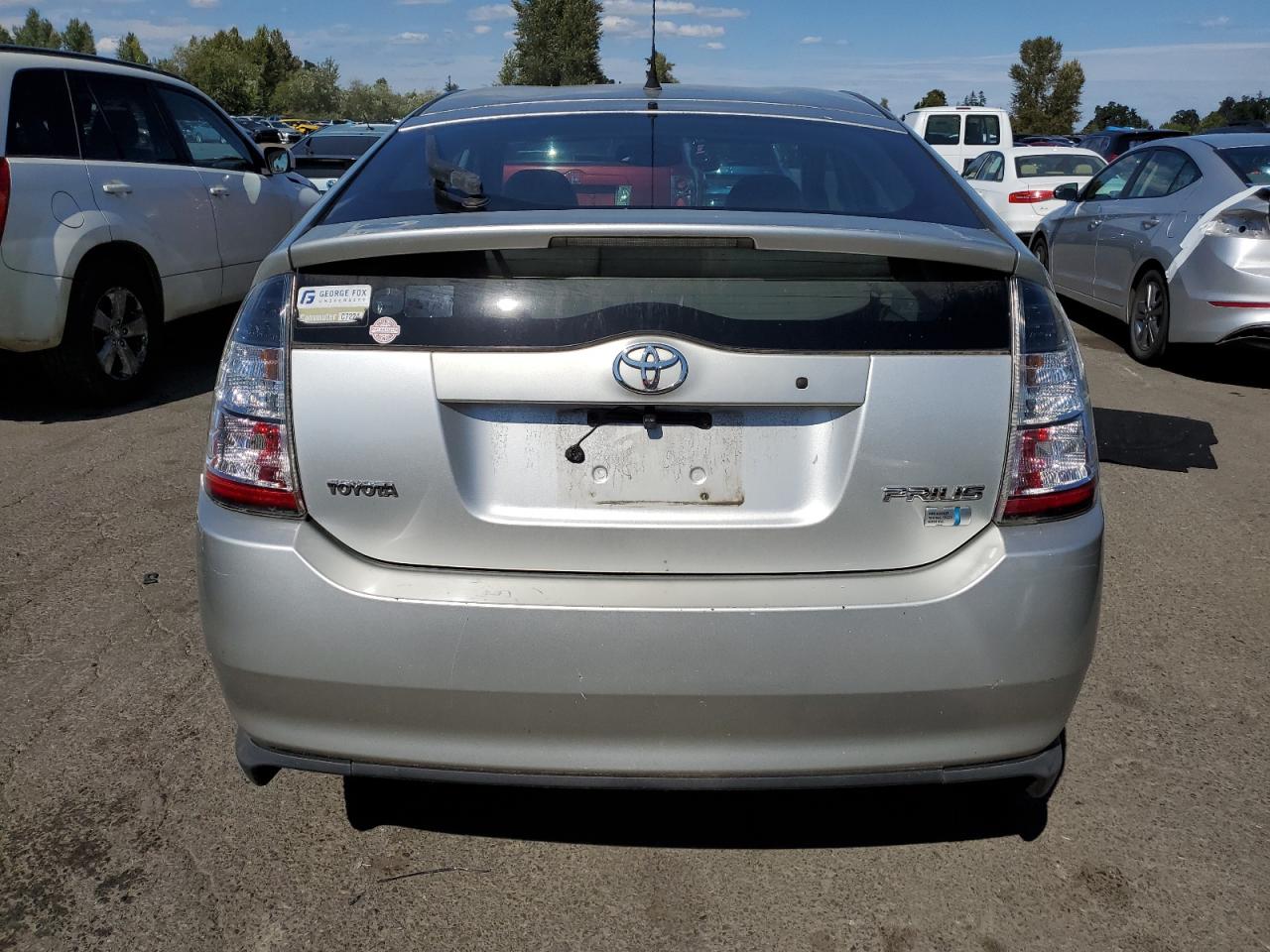 2004 Toyota Prius VIN JTDKB20U840111600 Copart auction photo, front end / side damage thumbnail 6