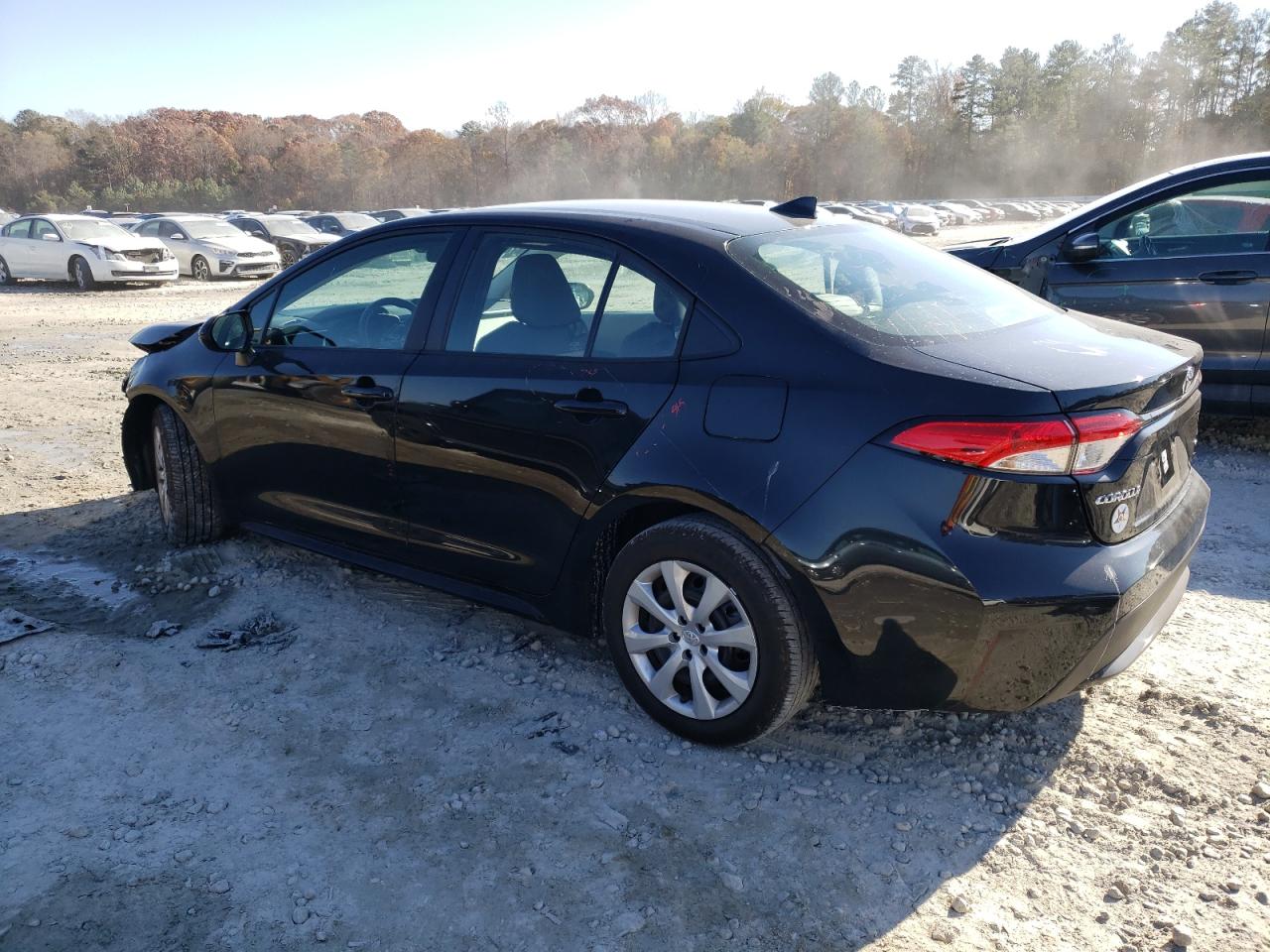 2022 Toyota Corolla VIN 5YFEPMAE3NP379902 Copart auction photo, front end / minor dent/scratches damage thumbnail 2