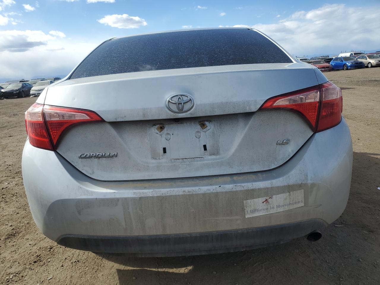 2017 Toyota Corolla VIN 2T1BURHE2HC942781 Copart auction photo, front end damage thumbnail 6