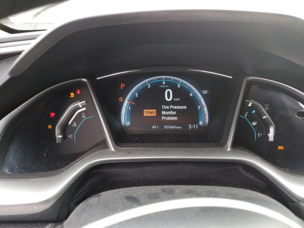 2016 Honda Civic VIN 2HGFC2F75GH516881 Copart auction photo, rear end / side damage thumbnail 9