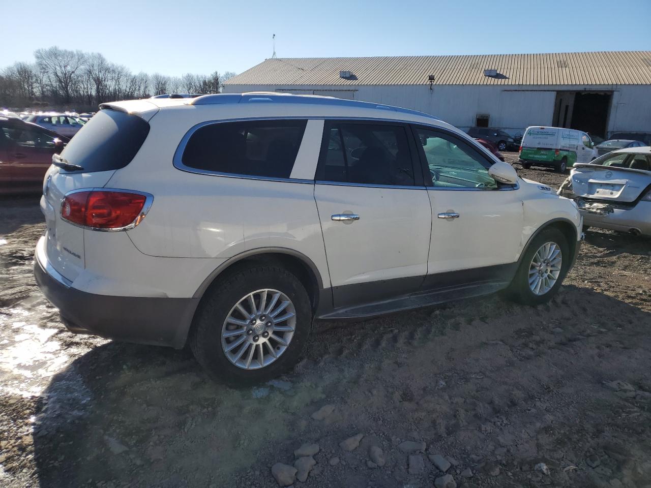2011 Buick Enclave VIN 5GAKVAED3BJ297226 Copart auction photo, front end damage thumbnail 3