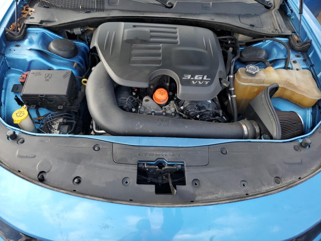 2015 Dodge Charger VIN 2C3CDXHG2FH836588 Copart auction photo, side damage thumbnail 11