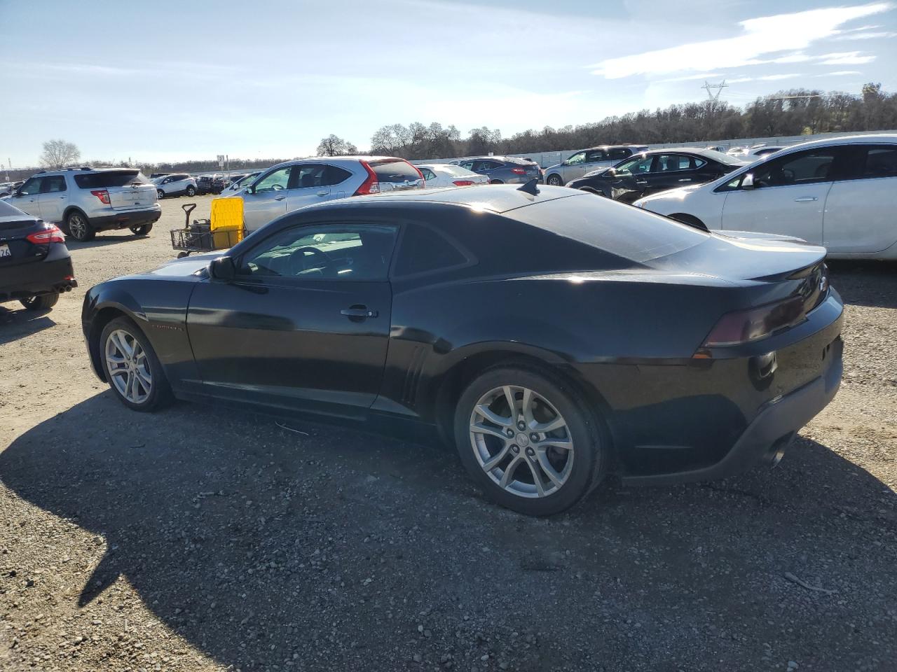 2014 Chevrolet Camaro VIN 2G1FB1E38E9228007 Copart auction photo, side damage thumbnail 2