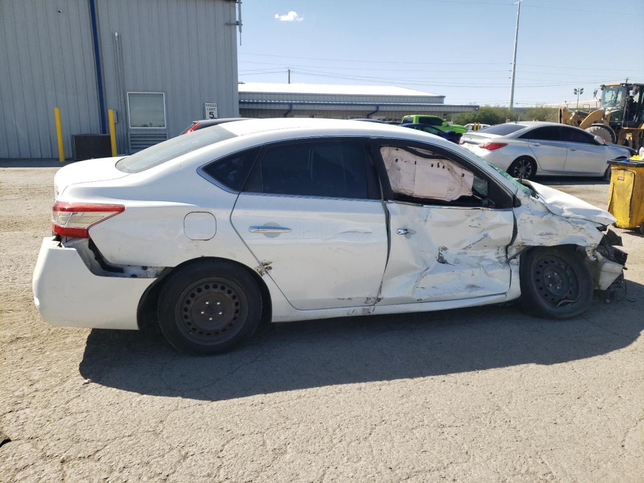 2013 Nissan Sentra VIN 3N1AB7AP6DL628711 Copart auction photo, all over damage thumbnail 3
