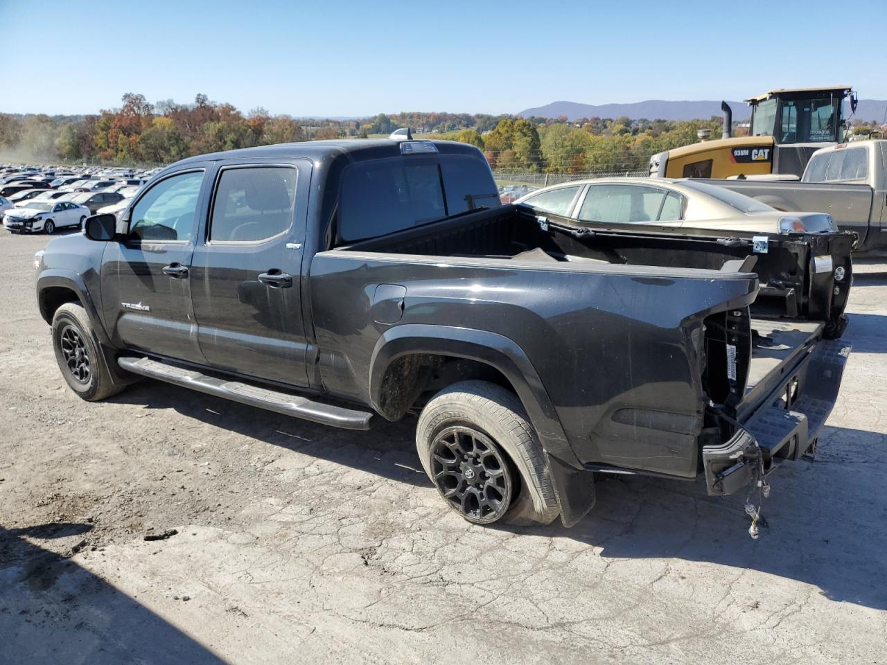 2022 Toyota Tacoma VIN 3TMDZ5BN7NM125014 Copart auction photo, rear end / side damage thumbnail 2