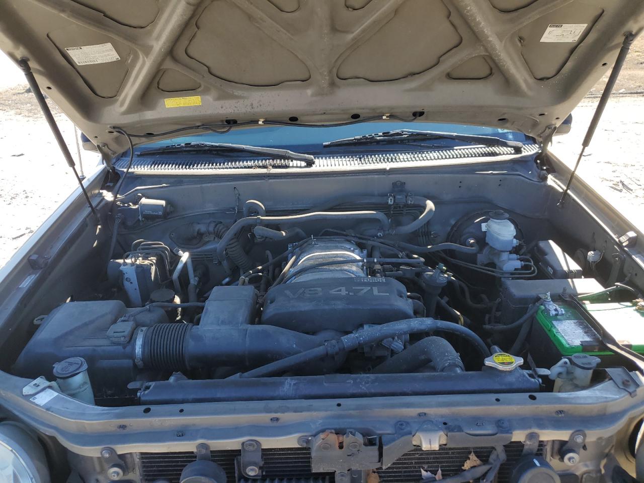 2002 Toyota Sequoia VIN 5TDZT34AX2S105339 Copart auction photo, all over / undercarriage damage thumbnail 12