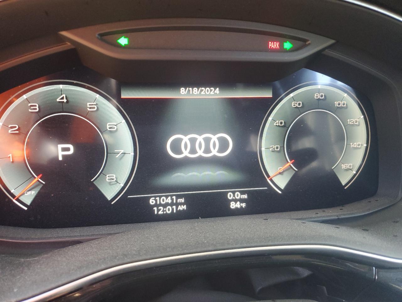 2021 Audi Q8 VIN WA1AVAF14MD033927 Copart auction photo, water/flood damage thumbnail 9