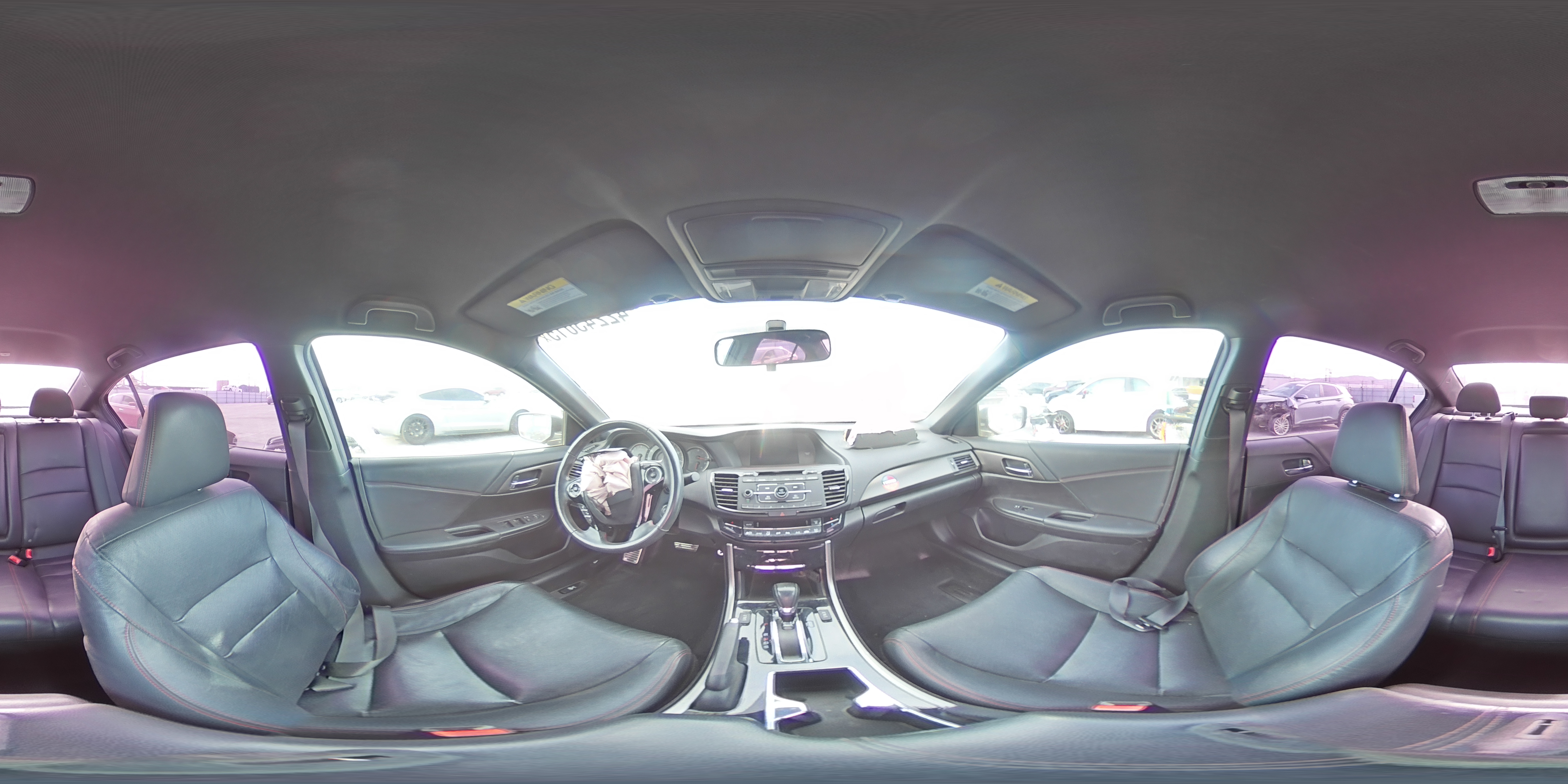 2017 Honda Accord VIN 1HGCR2F10HA142600 Copart auction photo, front end / side damage thumbnail 13