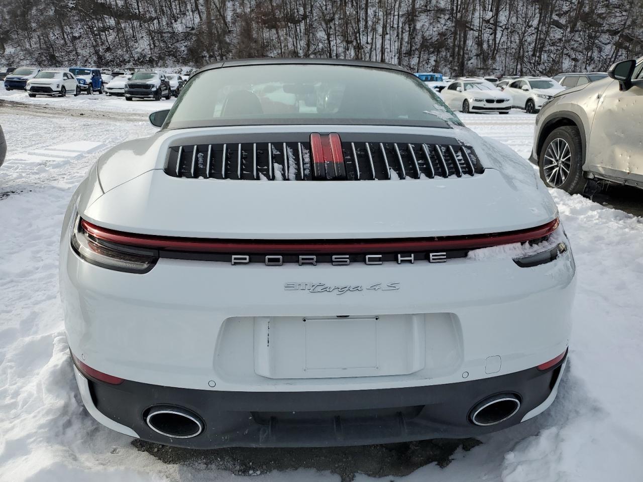2021 Porsche 911 VIN WP0BB2A92MS235313 Copart auction photo, water/flood damage thumbnail 6