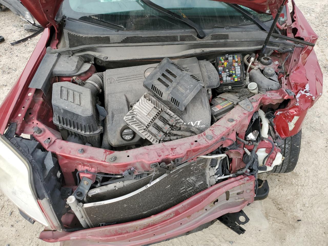 2014 GMC Terrain VIN 2GKFLRE36E6269213 Copart auction photo, front end / all over damage thumbnail 12
