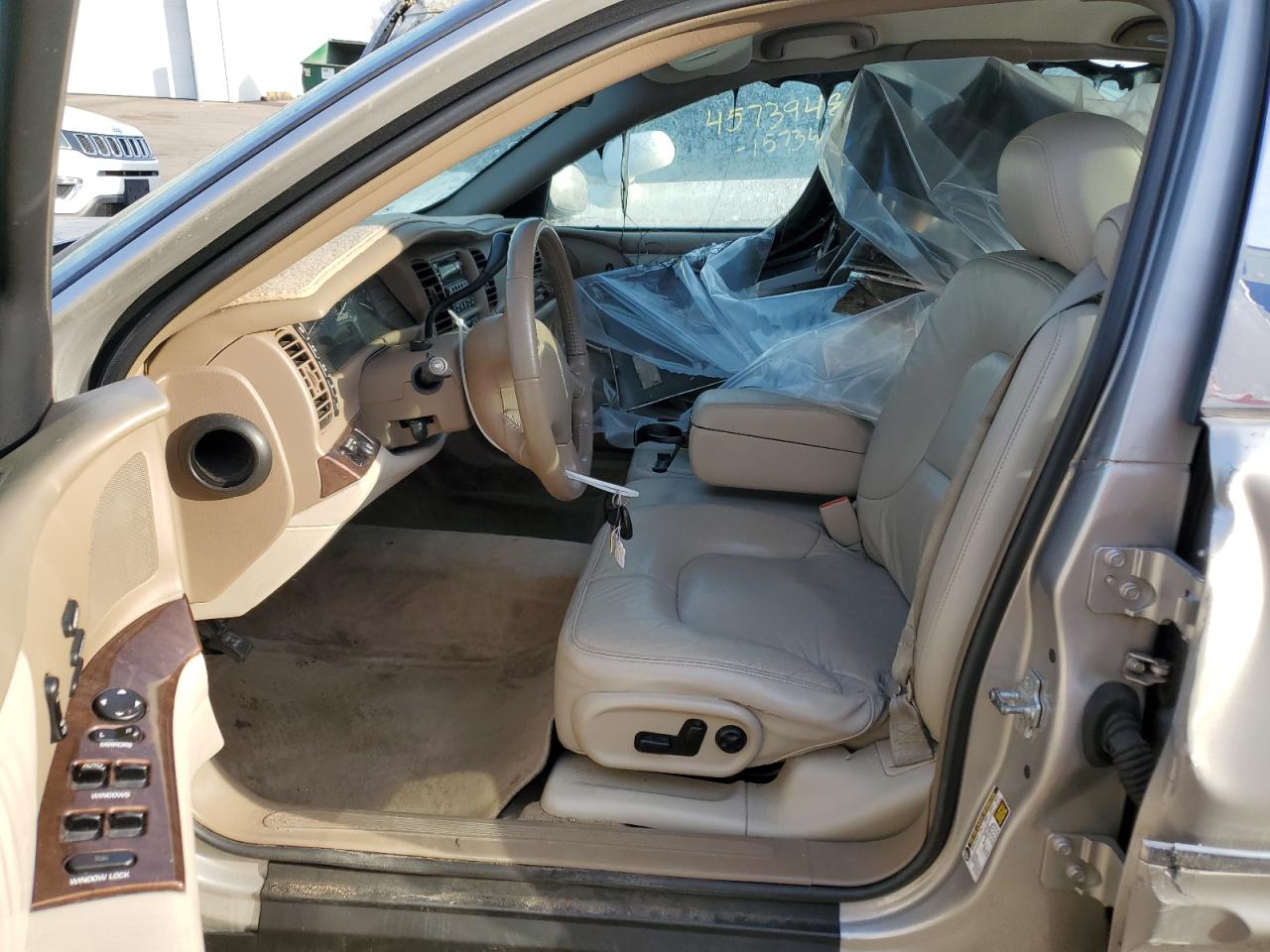 2004 Buick Park Avenue VIN 1G4CW54K444164592 Copart auction photo, front end / side damage thumbnail 7