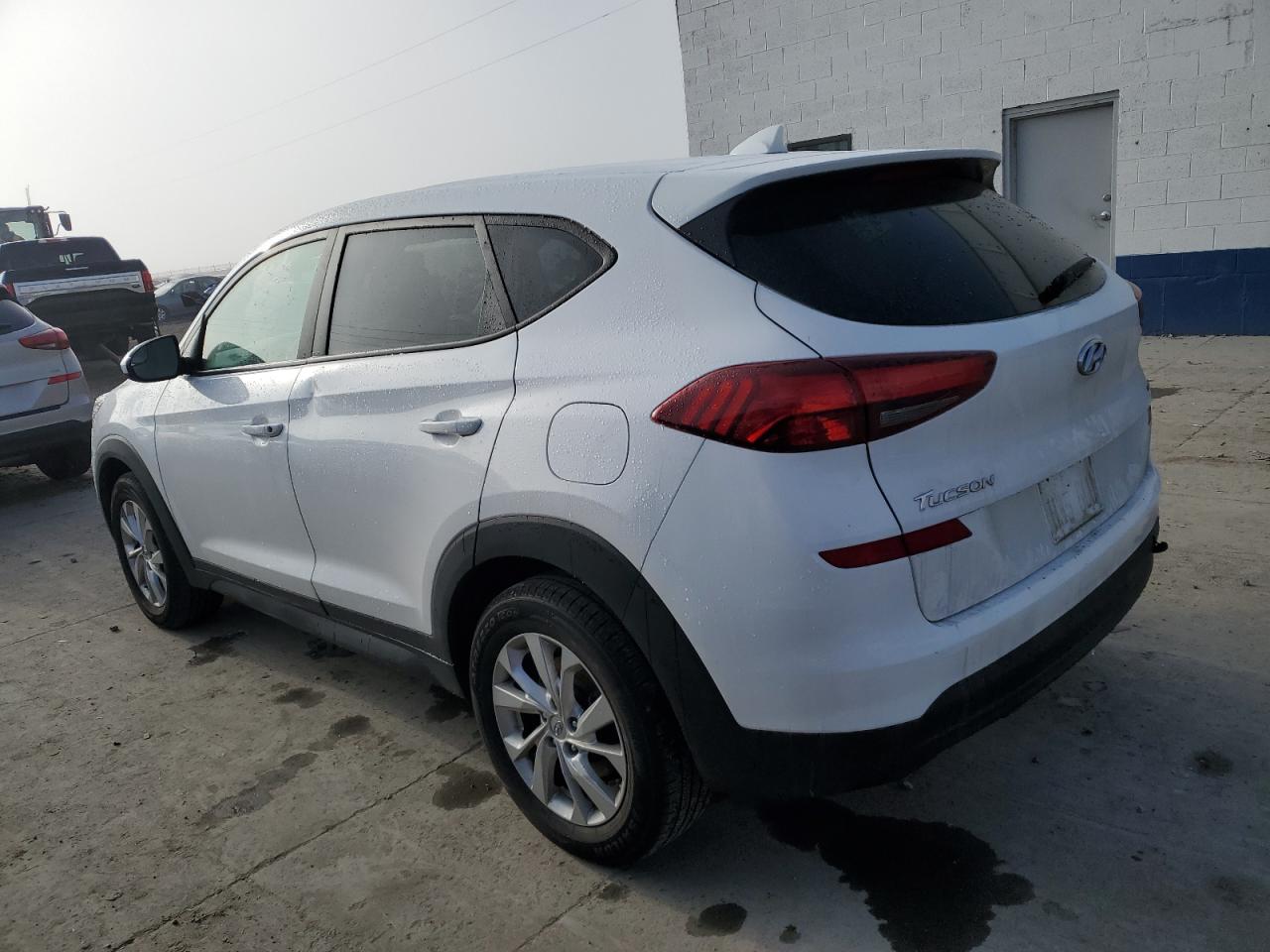 2020 Hyundai Tucson VIN KM8J2CA44LU208957 Copart auction photo, side damage thumbnail 2