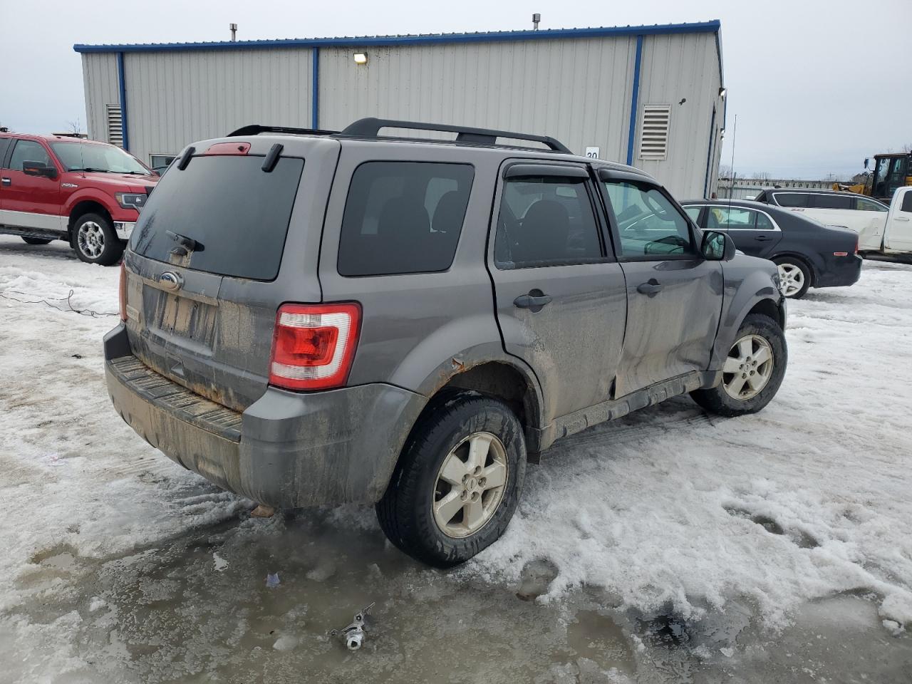 2012 Ford Escape VIN 1FMCU9D79CKC22876 Copart auction photo, front end / side damage thumbnail 3