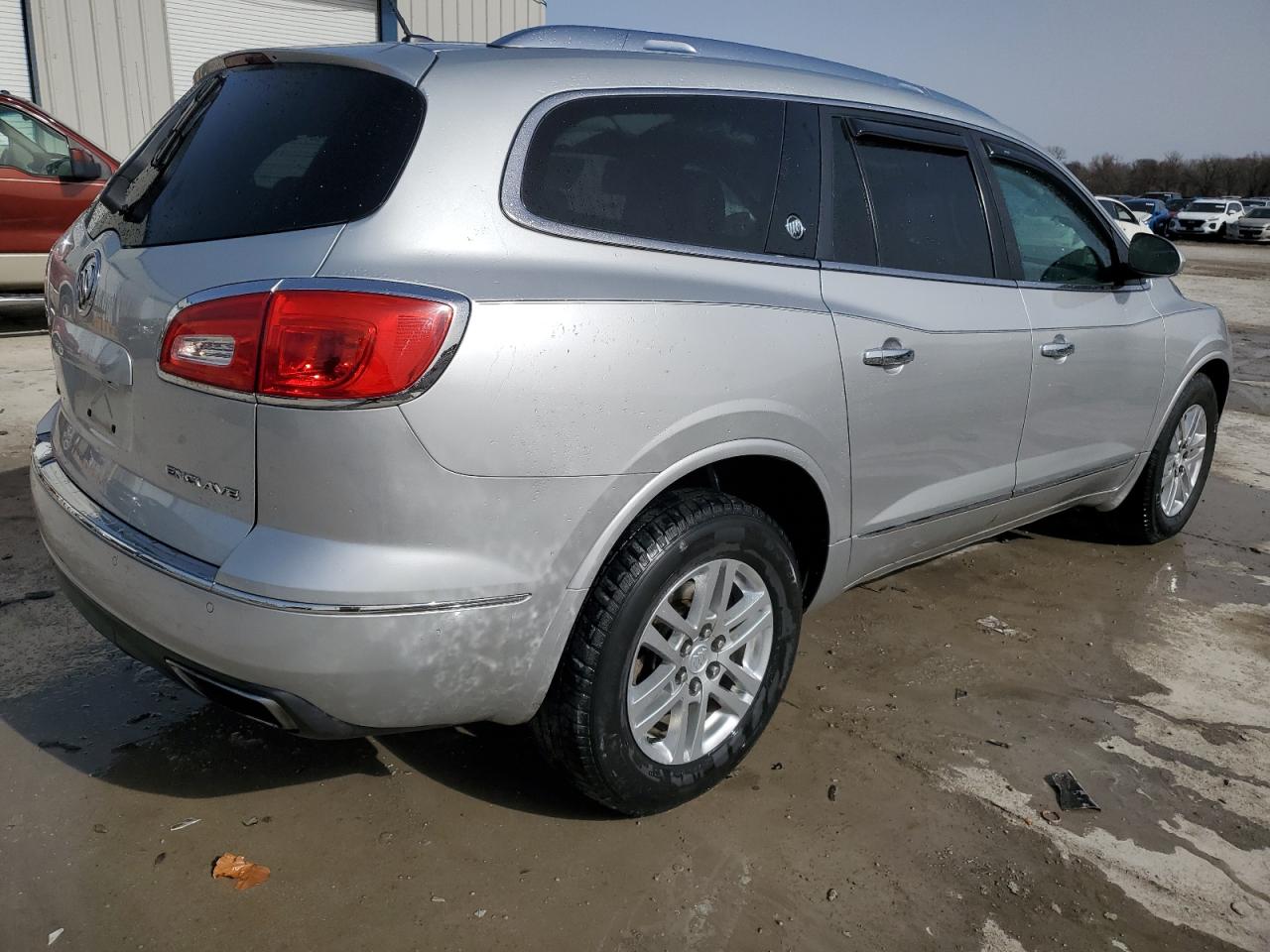 2014 Buick Enclave VIN 5GAKRAKD6EJ258787 Copart auction photo, side damage thumbnail 3