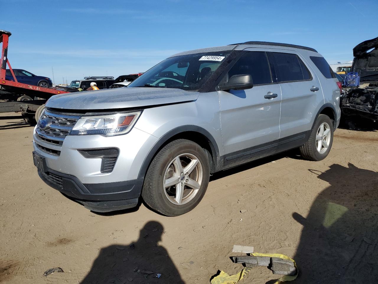 2018 Ford Explorer VIN 1FM5K8B87JGA57138